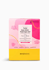 AVRYBEAUTY - Total Gel-Ohh! Pedi Spa Set - Yes to Rosé