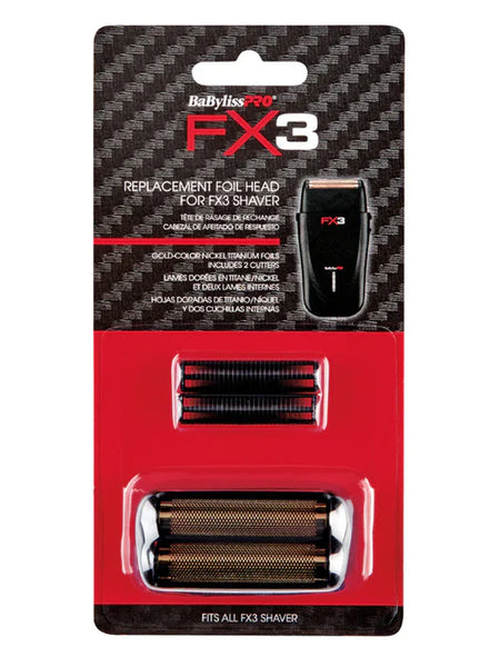 BaBylissPro FX3 Black Shaver Replacement Foil and Cutter
