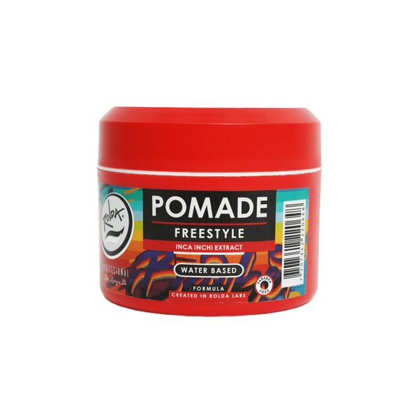 Rolda - Freestyle Hair Pomade | Water Based Formula, Medium Hold, Medium Shine, Washes Out Easily, All Day Hold, Flake-free