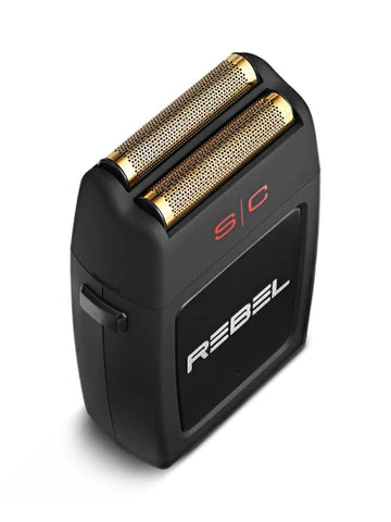 Stylecraft Rebel - Electric Foil Shaver with Super Torque Motor, Gold Titanium Foil Head