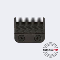 BaBylissPRO Search   0 EN BARBERology  Blades  BaBylissPRO® Black Titanium Metal-Injection Molded (MIM) Precision Fade Blade