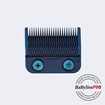 BaBylissPRO® Blue Titanium Metal-Injection Molded (MIM) Precision Fade Blade