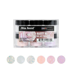 Mia Secret Marry Me Nail Art Powder Collection (PL400-MM-MIX-6)
