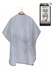 CLASSIC PIN STRIPE BARBER CAPE