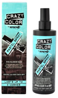 Crazy Color Pastel Spray Bubble Gum