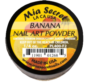 Mia Secret Banana Fruity Nail Art Powder (PL400-F2)