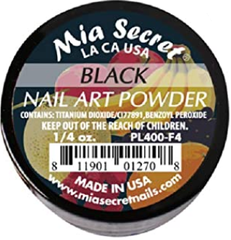 Mia Secret Black Fruity Nail Art Powder (PL400-F4)