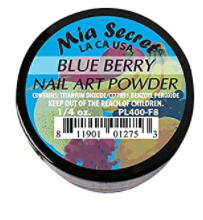 Mia Secret Blue Berry Fruity Nail Art Powder (PL400-F8)