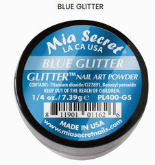 Mia Secret Blue Glitter Nail Art Powder (PL400-G5)