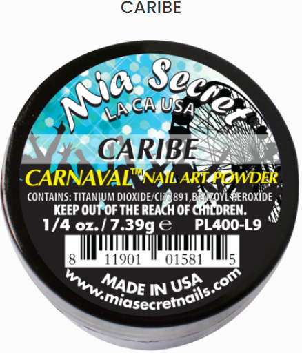 Mia Secret Caribe Carnaval Nail Art Powder (PL400-L9)