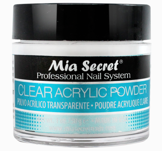 Mia Secret Clear Acrylic Powder 1oz (PL420-C)