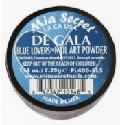 Mia Secret De Gala Blue Lovers Nail Art Powder (PL400-BL5)