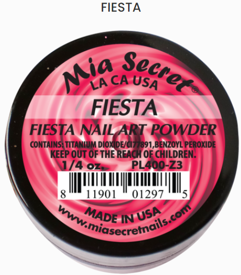 Mia Secret Fiesta Fiesta Nail Powder (PL400-Z3)