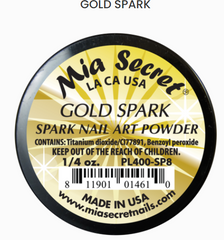 Mia Secret Gold Spark Nail Art Powder (PL400-SP8)