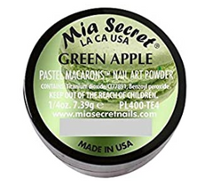 Mia Secret Green Apple Pastel Macarons Nail Art Powder (PL400-TE4)