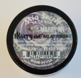 Mia Secret Marry Me Marry Me Nail Art Powder (PL400-MM1)