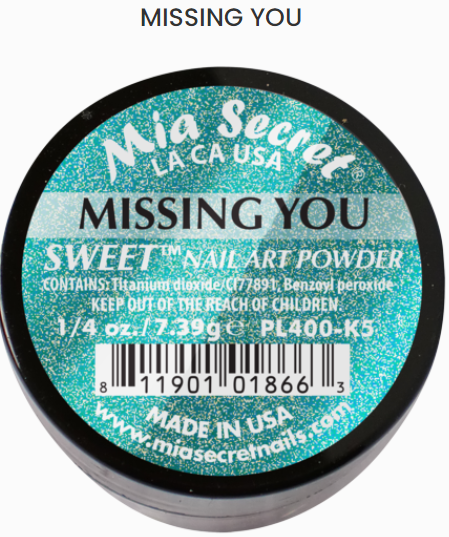 Mia Secret Missing You Sweet Nail Art Powder (PL400-K5)