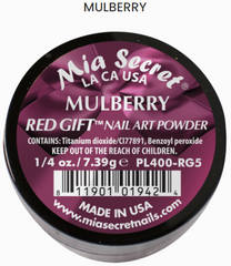 Mia Secret Mulberry Red Gift Nail Art Powder (PL400-RG5)