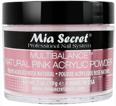 Mia Secret Multibalance Natural Pink Acrylic Powder 2oz (PL-430NB)