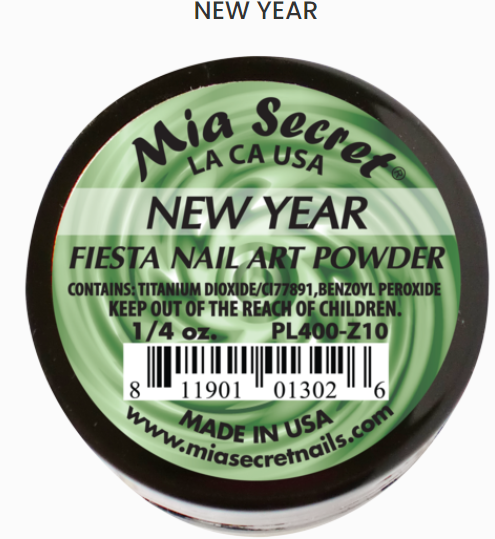 Mia Secret New Year Fiesta Nail Art Powder (PL400-Z10)