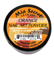 Mia Secret Orange Fruity Nail Art Powder (PL400-F9)