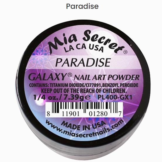 Mia Secret Paradise Galaxy Nail Art Powder (PL400-GX1)