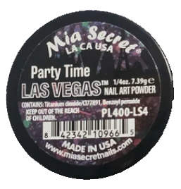 Mia Secret Party Time Las Vegas Nail Art Powder (PL400-LS4)