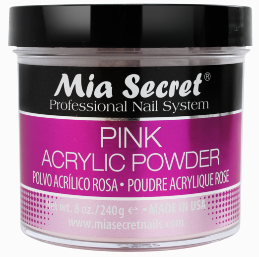 Mia Secret Pink Acrylic Powder 8oz (PL-450P)