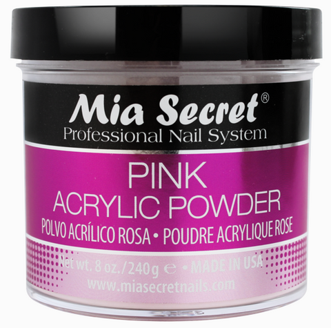 Mia Secret Pink Acrylic Powder 8oz (PL-450P)