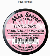 Mia Secret Pink Spark Nail Art Powder (PL400-SP12)