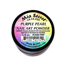 Mia Secret Purple Pearl Pearl Nail Art Powder (PL400-PR9)