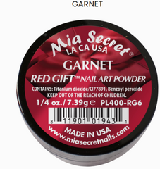 Mia Secret Garnet Red Gift Nail Art Powder (PL400-RG6)