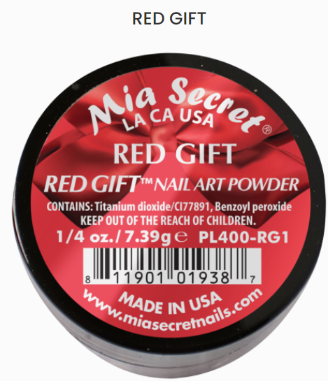 Red Gift Red Gift Nail Art Powder (PL400-RG1)
