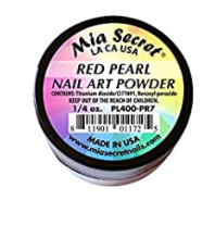 Mia Secret Red Pearl Pearl Nail Art Powder (PL400-PR7)