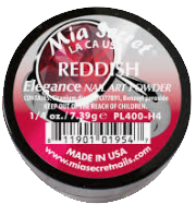 Mia Secret Reddish Elegance Nail Art Powder (PL400-H4)