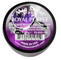 Mia Secret Royal Purple Elegance Nail Art Powder (PL400-H5)