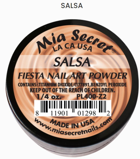 Mia Secret Salsa Fiesta Nail Powder (PL400-Z2)