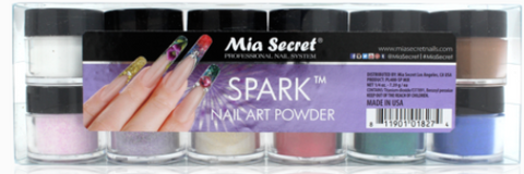 Mia Secret Spark Nail Art Powder Collection (PL400-SP-MIX)