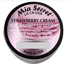 Mia Secret Strawberry Cream Pastel Macarons Nail Art (PL400-TE2)