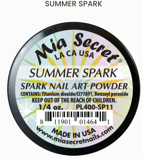 Mia Secret Summer Spark Nail Art Powder (PL400-SP11)