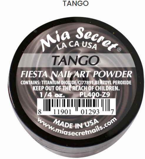 Mia Secret Tango Fiesta Nail Art Powder (PL400-Z9)