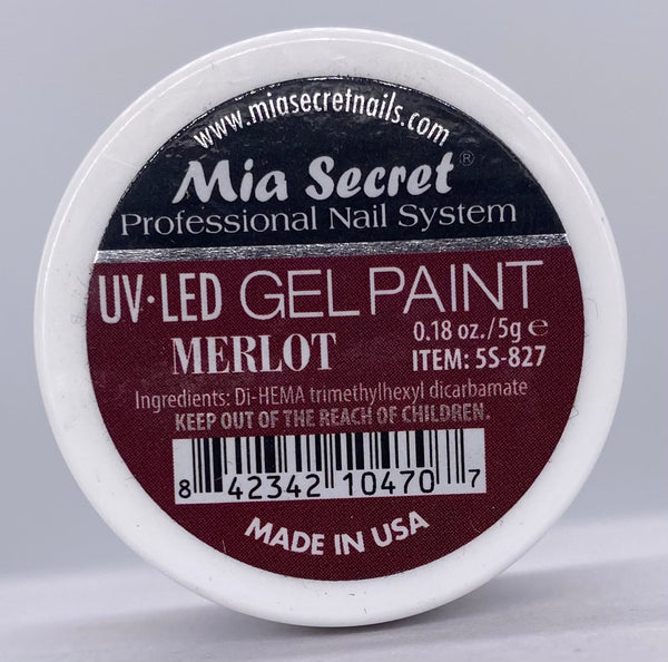 Mia Secret UV.LED Gel Paint Merlot (5S-827)