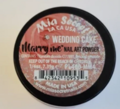 Mia Secret Wedding Cake Marry Me Nail Art Powder (PL400-MM4)