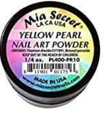 Mia Secret Yellow Pearl Pearl Nail Art Powder (PL400-PR10)