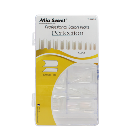 Mia Secret - Nails Tips Perfection 500 Clear