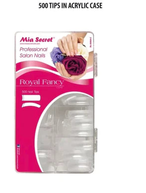 Mia Secret - Nails Tips Royal Fancy 500 Clear