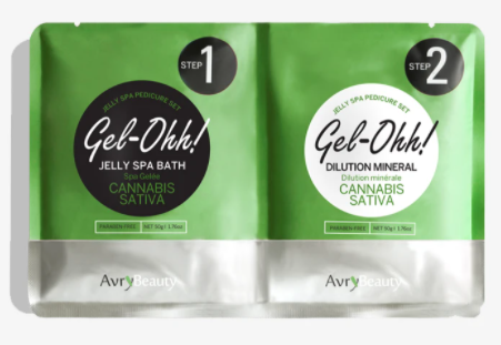 Avry Beauty Jelly Spa Pedicure Cannabis Sativa