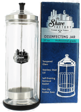 The Shave Factory Disinfecting Jar SF115A