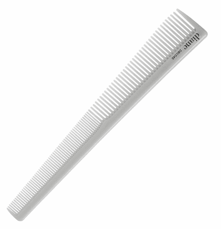 DIANE - 7 1/4" Barber Comb #DBCO45 White