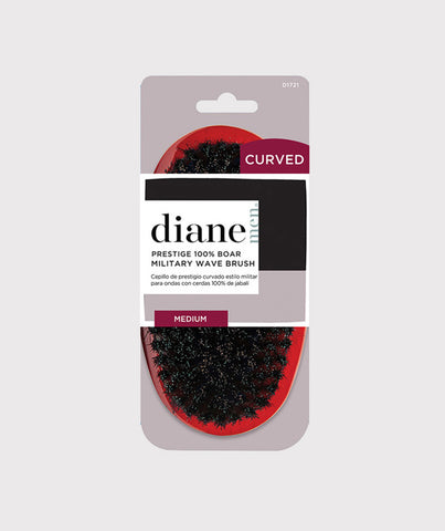 DIANE - 100% MEDIUM BOAR CURVED MILITARY BRUSH